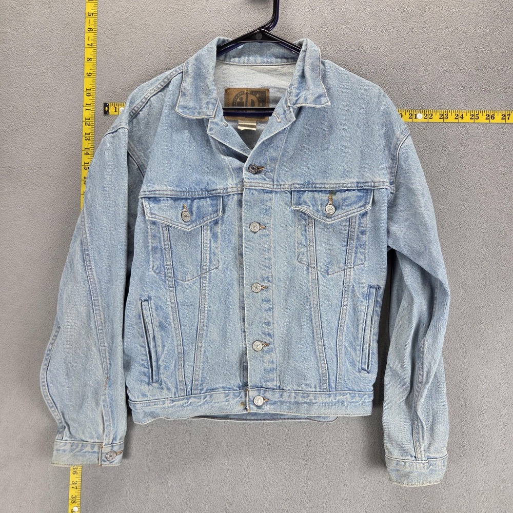 Vintage 90s Hard Rock Cafe Toronto Denim Jacket Small International Denim Canada